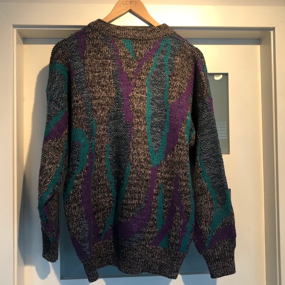 CALDWELL RETRO 80s CREWNECK SWEATER (MEDIUM) - Picture 3 of 7